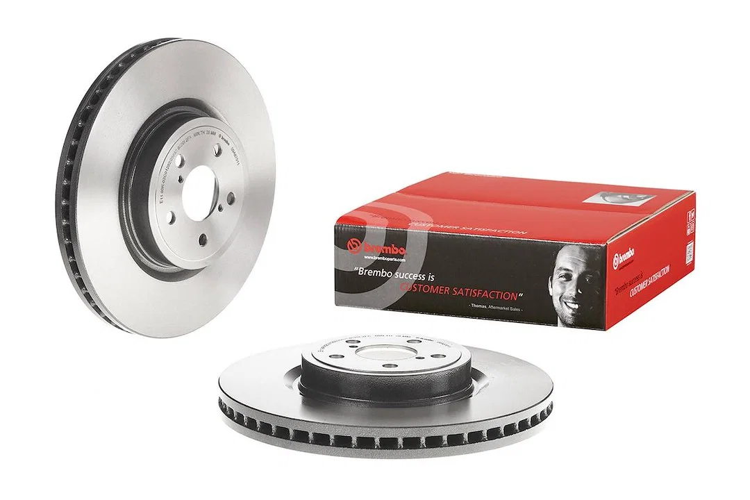 09A87011C02 – BREMBO Brake Rotor, Vented One Piece Design Wheel Bolt Pattern 5 x 100 Millimeter 316 Millimeter Diamet...